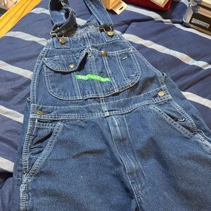 Men's Classic Blue Denim Overalls